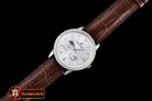 JL080A - Master Control SS/LE White Diam Bezel - Jap Miyota