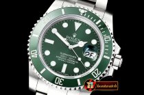Rolex Submariner 116610LV SS/SS Green VRF Asia 2836