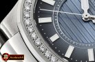 Patek Philippe Nautilus 7010 Ladies Diams SS/SS Blue - Swiss Qtz