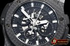 Hublot Aero Big Bang Carbon CF/RU Skeletonal A7750 Mod