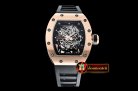 Richard Mille RM035-02 Americas RG/RU Blk Skele Blk KVF MY8215 Mod