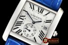 Cartier Tank MC 1904 SS/LE (Blue) White Asia 23J