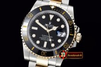 ROLSUB183A - Submariner 116613 18K Wrapped TT Blk V7 Noob A-2836
