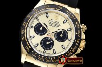 Rolex Daytona 116518LN Cer Bez YG/RU Gold Stk ARF A4130