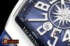 Franck Muller Vanguard Mens V45 SS/LE/RU Blue ABF Asia 2824