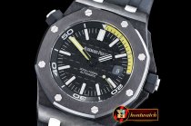 Audemars Piguet Royal Oak Diver Forged Carbon CF/RU Blk/Yllw V6F