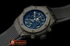 HUB0329C - Big Bang All Black Unico PVD/RU Skeleton Asian 7750