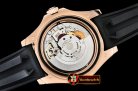 Rolex YachtMaster 116655 40mm RG/RU Black ARF SH3135 Mod