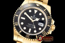 Rolex Submariner 116618LN Wrap YG/YG Black VRF Asia 2836