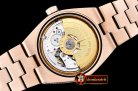 VACH. CONSTANTINE Overseas Ref.47074 Diams RG/RG Black MY8215 Mo