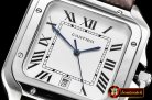 Cartier Santos De Cartier 2018 Ladies SS/LE Wht Swiss Qtz