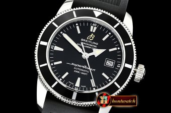 Breitling SuperOcean II 42mm SS/RU Black JHF Asia 2836