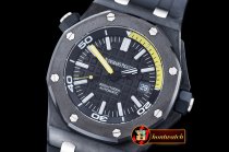 Audemars Piguet Royal Oak Diver FC/RU Blk/Yellow Noob A2824 Mod