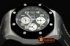 AP0295 - Royal Oak Chrono SS/Ru Black R-Clad A-7750