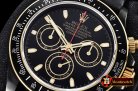 Rolex Daytona Kravitz LK01 DLC/LE Black/Gold BP A7750 Mod