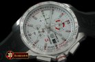 TAG0274A - Carrera 16 Senna Ed Chrono SS/RU White Jap OS20 Qtz