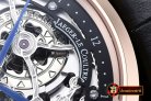 JL091 - Master Skeleton Tourbillon RG/LE Black Flying Tourbillon