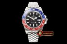 Rolex GMT II 126710 Pepsi 904L SS/SS GMF Asia 3186 CHS