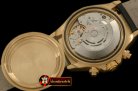 Replica Rolex Daytona 116528 YG/LE M-Green Roman A-7750 Sec@6