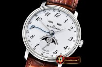 Blancpain Villeret Complications SS/LE2 Wht/Num OMF Miyota 9015