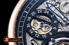 Cartier MoonPhase RG/LE Skeletonal Black - Asia HW Tourbillon