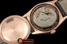 Replica Rolex DayDate Fluted Black Diam RG/LE Asian 2813