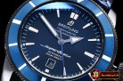 Breitling SuperOcean Heritage II 46mm DLC/LE Blue ANF Asia 2824