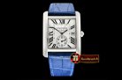 Cartier Tank MC 1904 SS/LE (Blue) White Asia 23J