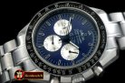 Best Replica Omega Speedmaster Snoppy SS/SS Blue OS20 Quartz