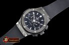 Hublot Fusion Bang 45mm Chrono PVD/RU Black A7750 Secs @ 3