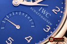 IWC Portugese Mystere Tourbillon RG/LE Blue Asia 21J