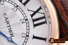 Replica Cartier Ronde Louis Cartier No Date RG/LE White Asia HW