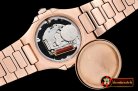 Patek Philippe Nautilus 7010 Ladies RG/RG Diams White - Swiss Qt
