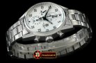 TAG0280B - Carrera 1887 Vintage Chrono SS/SS White A-7750