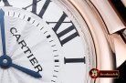Cartier Balon De Bleu Ladies 33mm RG/RG White TWF Swiss Qtz