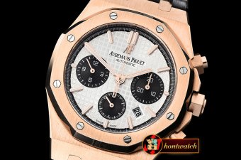 Audemars Piguet Royal Oak Chronograph 26320ST RG/LE Wht/Blk JHF A7750