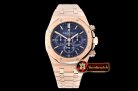 Audemars Piguet Royal Oak Chronograph 26331ST RG/RG F.Blue OMF A7750