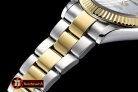 R2DJ0196A - SS/YG Oyster M-White Stk Asian Eta 2836-2