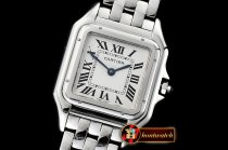 Cartier Panthere Secrete De Ladies SS/SS White BVF Swiss Qtz
