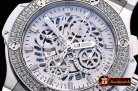Fake Hublot Aero Big Bang Diams SS/RU Skeletonal A7750 Mod