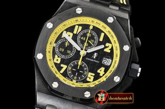 Audemars Piguet Royal Oak ROO Bumblebee Forged FC/LE Black JF V2 A3126 Mod