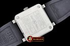 Bell & Ross BR03-92 42mm SS/RU Black/White V2 Miyota 9015
