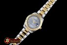 R2DJ0195M - SS/YG Oyster L-Blue Roman Asian 2813