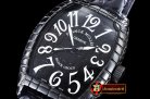 Franck Muller Curvex Croco Black CER/LE Black Asia 2813