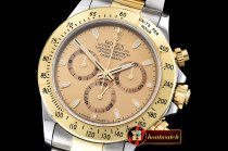 Replica Rolex Daytona TT YG/SS Gold Stick BP A7750 Mod4130