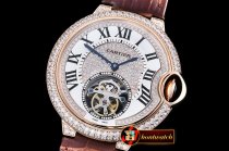 Cartier Balon Bleu Flying Tourb Diams RG/LE Tourbillon
