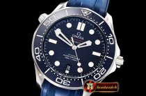 Omega Seamaster 300m 2018 SS/RU Blue OMF Asia 8800