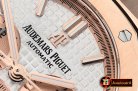 Audemars Piguet Royal Oak Chronograph 26331ST RG/LE Wht OMF A7750