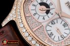 Piaget Emperador Coussin Dual Time DIAM/RG/LE Asia Clone 850P