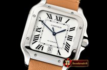 Cartier Santos De Cartier 2018 Mens XL SS/LE Wht KOR MY9015